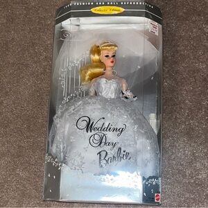 Collectors edition- Barbie Wedding Day Doll in White Lace Gown